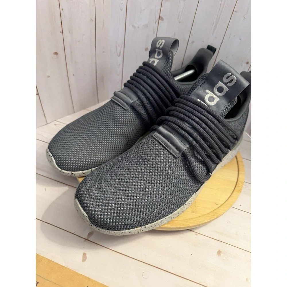 adidas Lite Racer Adapt 3.0 Men's Size 12 Gray Carbon Speckled FZ0953 Slip On